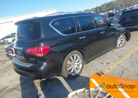 2014 Infiniti Qx80 from USA, damaged, VIN JN8AZ2NF1E9554612